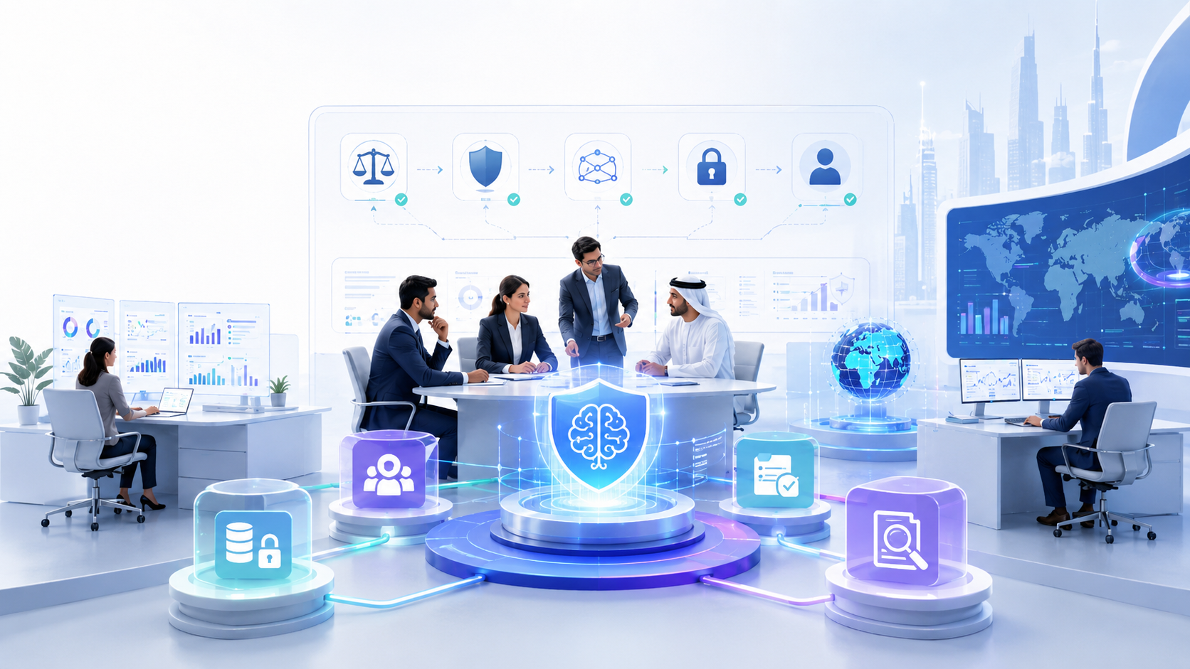 Responsible AI Governance for GCCs visual