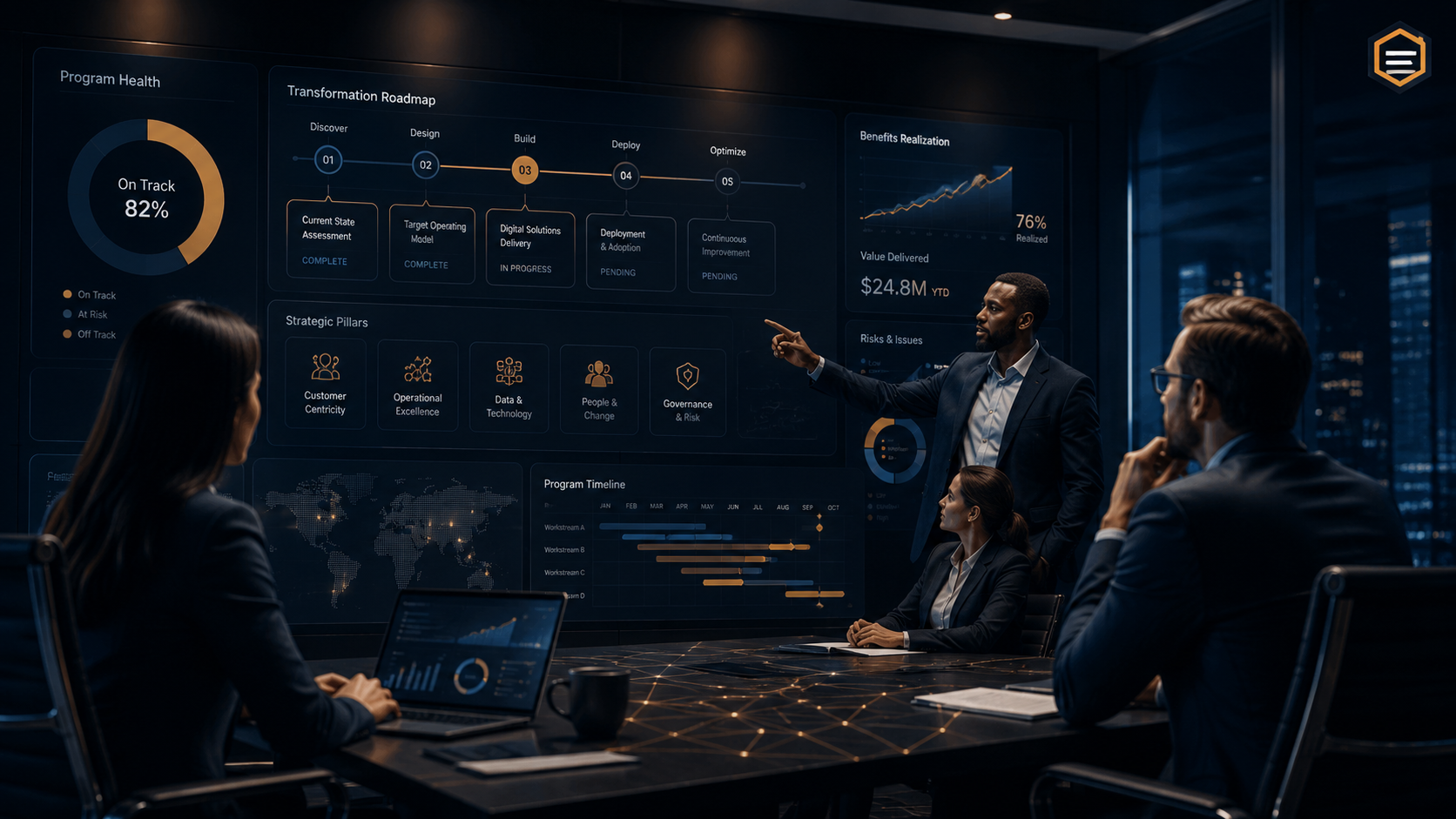 Why Digital Programs Need a Transformation PMO